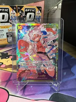 Monkey D Luffy OP05-119 SEC Awakening Of The New Era English One Piece Card (NM) - Image 1