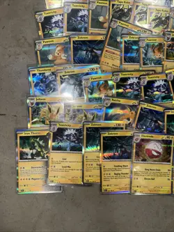 125+ Pokemon Holographic Holo Card Lot Lightning Energy Type Zapdos Electrode + - Image 2