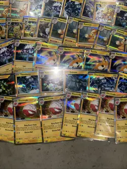 125+ Pokemon Holographic Holo Card Lot Lightning Energy Type Zapdos Electrode + - Image 4