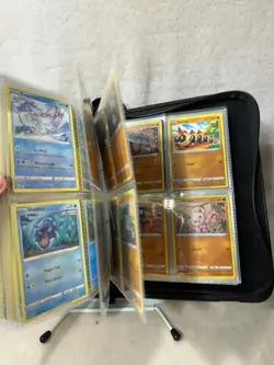 Pokemon Card Binder Lot 400 Cards with Brand New Binder Excellent Collection Set - Image 4