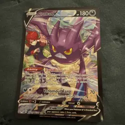 Crobat V TG20/TG30 Ultra Rare Lost Origin Trainer Gallery Pokemon Card - Image 1