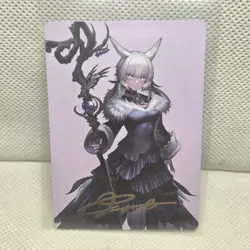 Y'shtola, Night's Blessed Art Card (53) (Gold-Stamped Signature) Art Series:... - Image 1