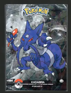 KADABRA #064 - Cracked Ice Holo - Crystal Dark Black 2025 - Pokemon Card - Image 1