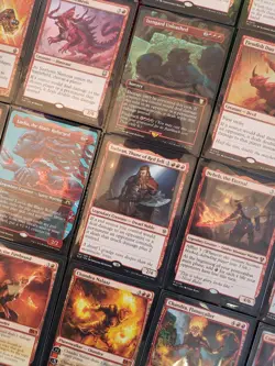Custom Commander deck Mono Red Multiply Damage TORBRAN Magic 100 cards Duel EDH - Image 1