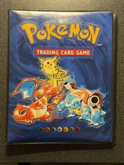 Vintage 1999 Wizards Of The Coast Pokemon Card Binder WOC08320 - Image 1