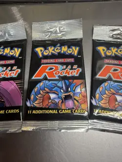 (4 Count) Sealed Pokemon Team Rocket Booster Pack - 11 Cards New Sealed - Image 4