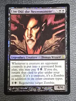 Lim-Dul the Necromancer Time Spiral Foil LP MTG Magic Card - Image 1