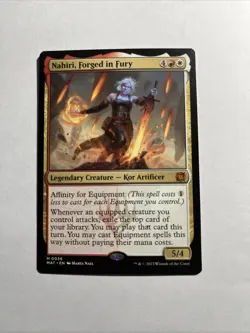 Nahiri, Forged in Fury - March of the Machine: The Aftermath MTG + Bonus Rare!!! - Image 1