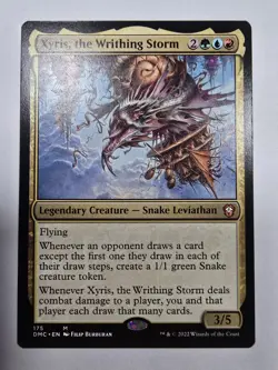 Xyris, the Writhing Storm Commander: Dominaria United Regular Mtg - Image 1