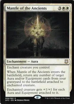 MTG Mantle of the Ancients (8) | NM | Adv. Forgotten Realms {AFC} - Image 1