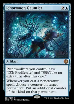 Moderate Play, English MTG Regular Ichormoon Gauntlet Phyrexia: All Will Be One - Image 1