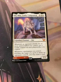 MTG - MILA CRAFTY COMPANION / LUKKA WAYWARD BONDER - MYTHIC - THE LIST - NM - Image 1