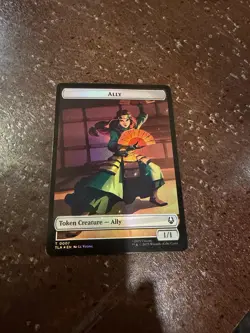 Ally (0007) Clue (0018) Double-Sided Token Avatar: The Last Airbender Foil - Image 1