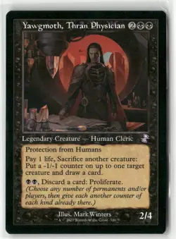 Magic the Gathering Yawgmoth, Thran Physician - Time Spiral: Remastered #336 - Image 1