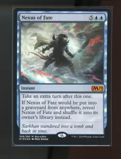 MTG Nexus of Fate FOIL Core Set 2019 Buy A Box Promo 306/280 - Image 1