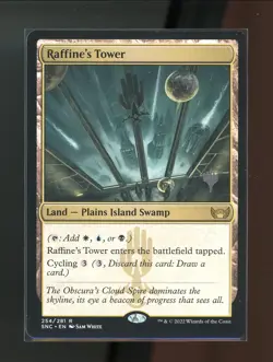 MTG Raffine's Tower Streets of New Capenna Pack Promo 254/281 - Image 1