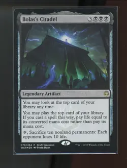 MTG Bolas's Citadel FOIL War of the Spark Draft Weekend Promos - Image 1