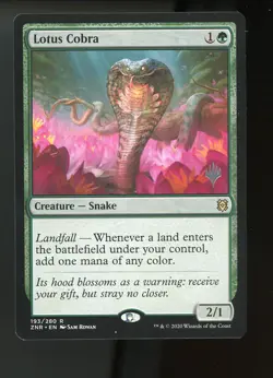 MTG Lotus Cobra Zendikar Rising Pack Promo 193/280 - Image 1