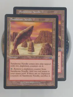 2x Sandstone Needle Mercadian Masques 326 NM/LPSmall Seller ?? Fast Free Ship! - Image 1