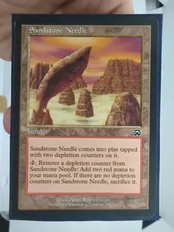 2x Sandstone Needle Mercadian Masques 326 NM/LPSmall Seller ?? Fast Free Ship! - Image 2