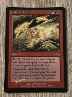 Firecat Blitz Foil Judgement - Near Mint - Image 1