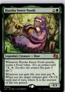 Hurska Sweet-Tooth (Anime) Foundations Jumpstart Regular NM Mythic 0053 - Image 1