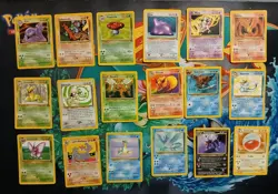 Pokemon TCG Vintage Rare Lot Of 70 - Image 1