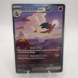 Pokemon Charizard EX 199/165 NM Scarlet Violet 151 SIR Special Illustration Rare - Image 1