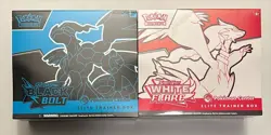 Pokemon Center Black Bolt & White Flare Elite Trainer Box ETB Set Sealed ? - Image 1