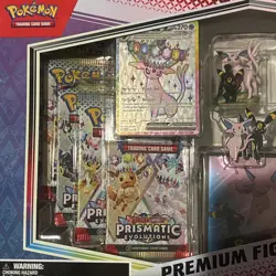 POKEMON Prismatic Evolutions Premium Figure Collection Sealed (In Hand) - Image 4