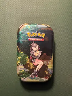 Pokemon Crown Zenith Marnie & Morpeko EMPTY Mini Tin ONLY - Image 1