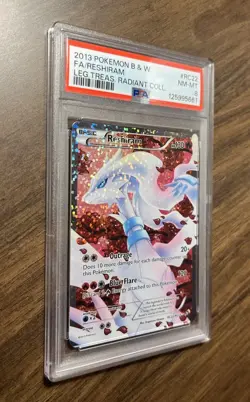 2013 Reshiram RC22/RC25 Legendary Treasures Radiant Collection PSA 8 Pokemon - Image 2