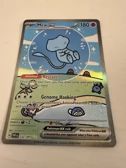 Pokemon Bubble Mew EX 232/091 Sir Paldean Fates - Image 5