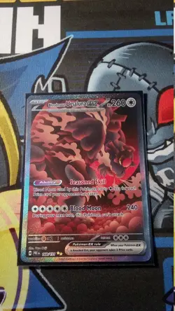 Bloodmoon Ursaluna ex 168 Special Illustration Prismatic Evolutions Pokemon TCG - Image 5