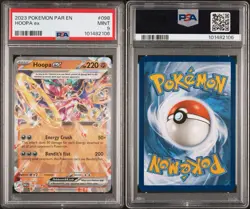 PSA 9 MINT 2023 Pokemon Paradox Rift Hoopa ex #098 Holo - Image 3
