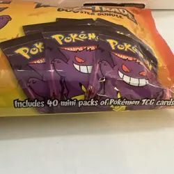 2022 Pokemon TCG BOOster Trick Or Trade Sealed Bag- 40 Mini Packs 3 Cards Per 820650850783 - Image 3