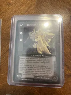 MECCG Middle-Earth THE WIZARDS LIMITED Black Border 6 Card Lot - Image 3