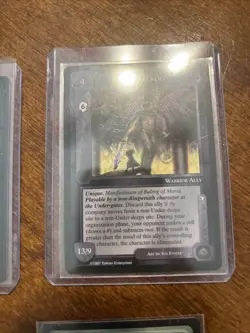 MECCG Middle-Earth THE WIZARDS LIMITED Black Border 6 Card Lot - Image 4