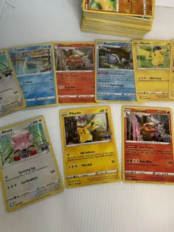 Pokemon Go Bulk Bundle Holo, Reverse And Basic Trading Cards - Image 3