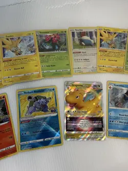 Pokemon Go Bulk Bundle Holo, Reverse And Basic Trading Cards - Image 5