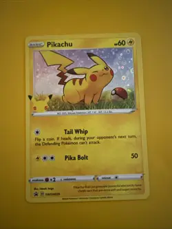 Pikachu SWSH039 General Mills Promo 2020 Holo Rare Holo Pokemon TCG Card NM - Image 1