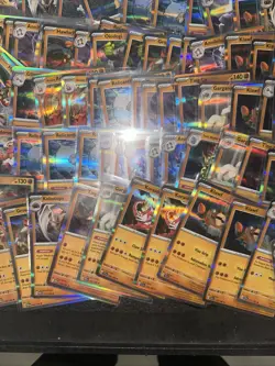 200+ Pokemon Holographic Holo Card Lot Fighting Energy Type Koridon Kabutops + - Image 4