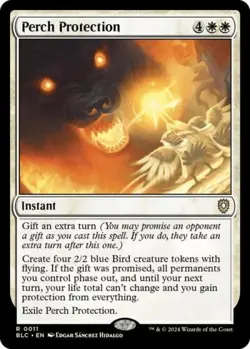 ~ Perch Protection ~ NM ~ Commander: Bloomburrow ~ MTG ~ - Image 1
