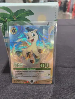 Disney Lorcana Challenge Milwaukee Pegasus Foil Promo Card 1/C2 EN 9 Foil - Image 1