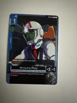 Amuro Ray - ST01-010 NM - Gundam TCG Card Game - Image 1