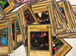 500 Ct yugioh cards Bulk Vintage - Mostly Commons Some Rares - ORIGINAL PRINTS - Image 1