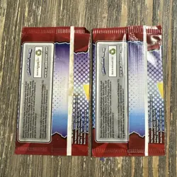Two 2022 Pokemon Match Battle McDonalds Promo Sealed Booster Card - Image 2