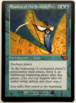 MTG Shadow of the Second Sun (Retro Frame) | Modern Horizons 3 Regular NM - Image 1