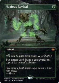 MTG Noxious Revival (Borderless) (73) | NM | Special Guests {SPG} - Image 1