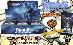 Tarkir: Dragonstorm PLAY Booster Box Magic MTG NEW SEALED - Image 1